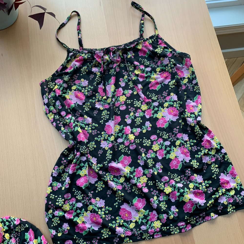 cottagecore coquette feminine floral matching set - Picture 2 of 13
